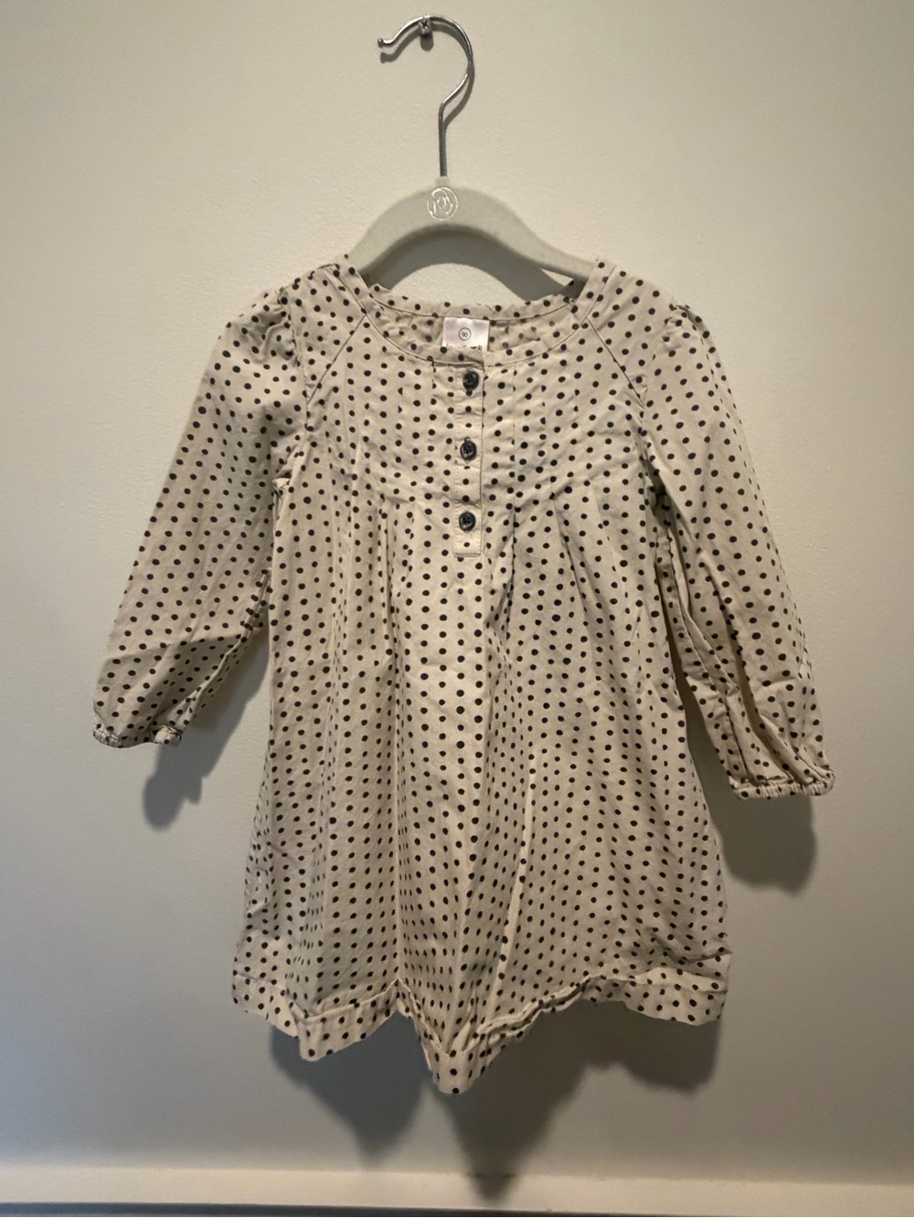 Hanna Andersson Polka Dot Dress Size 90 3T